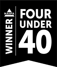 40 Under 40 Award logo